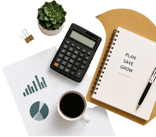 Tax and Business Setup Mockup